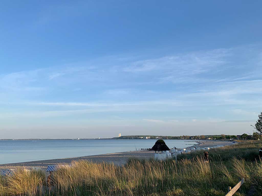 Foto: Blick aufs Meer Strandnestchen Sierksdorf