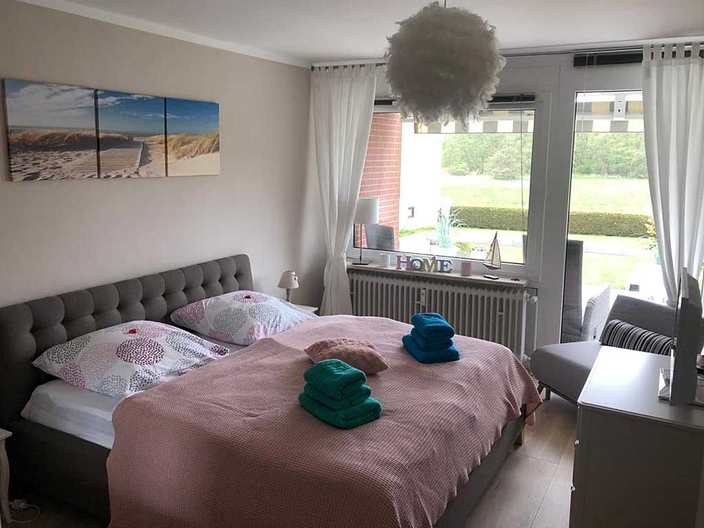 Foto: Schlafzimmer Garten Strandnest Scharbeutz