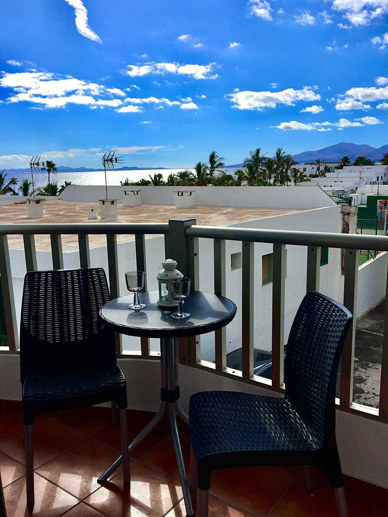 Foto: Balkon Ausblick Bella Casa Puerto del Carmen