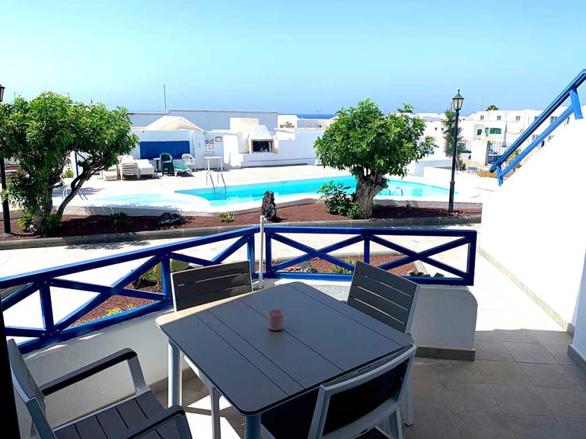 Foto: Terrasse und Pool La Cesto Puerto del Carmen